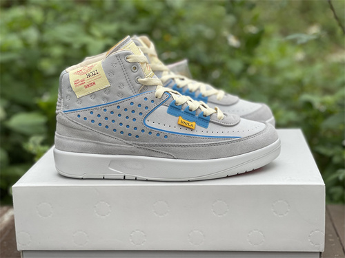 Union X Air Jordan 2 Alliance_ gray and blue color_ Item number_ DN3802-001_ full code shipment 40-47.5-97d9c74e